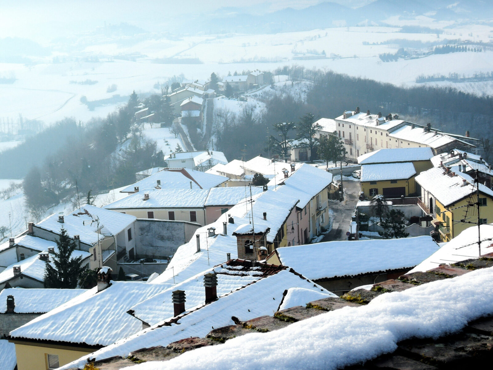 monferrato in inverno