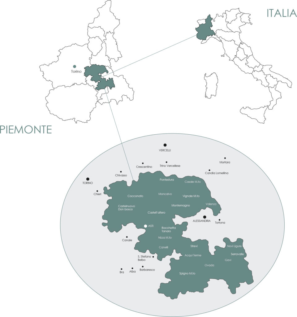 Il Monferrato - Dove siamo