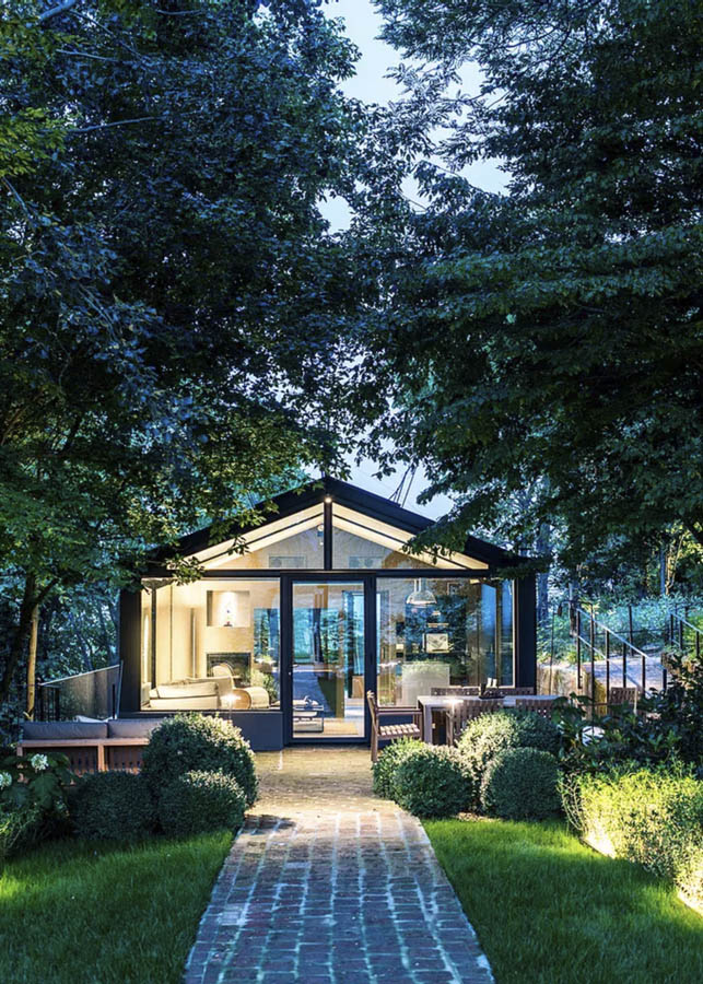 Glass House in Monferrato