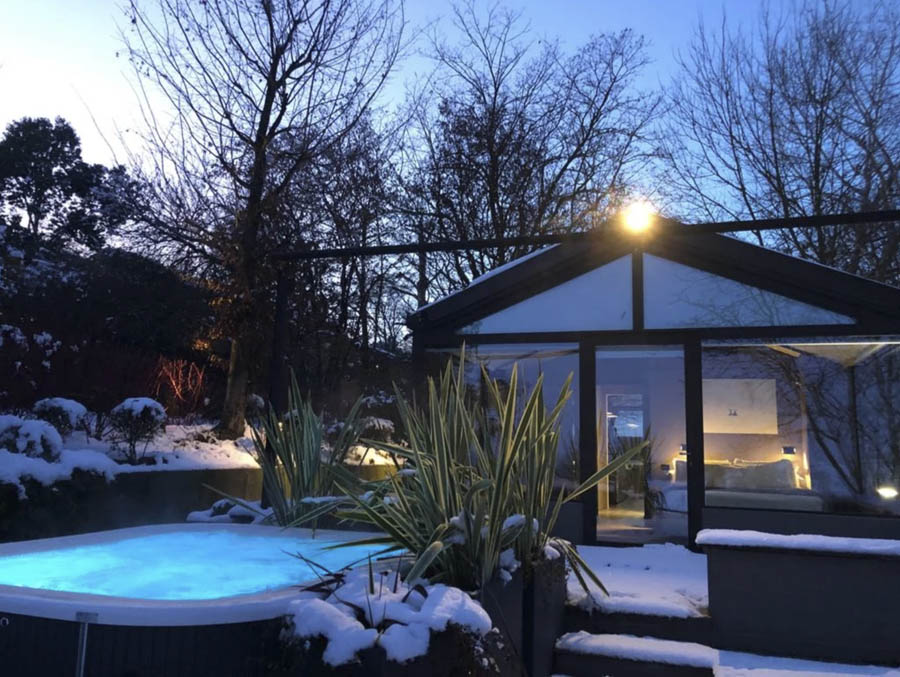 Glass House in Monferrato