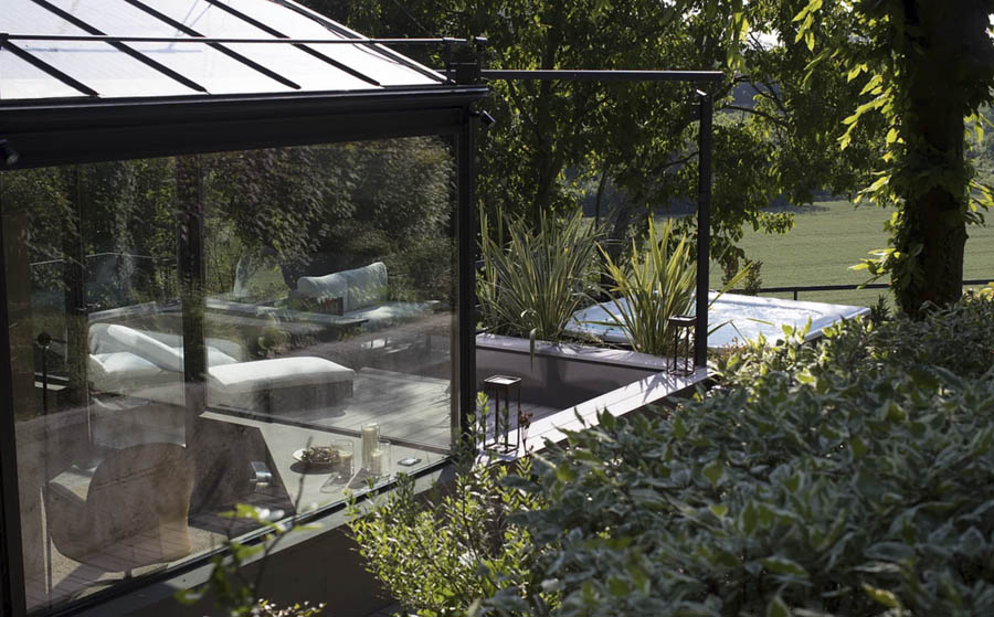 Glass House in Monferrato