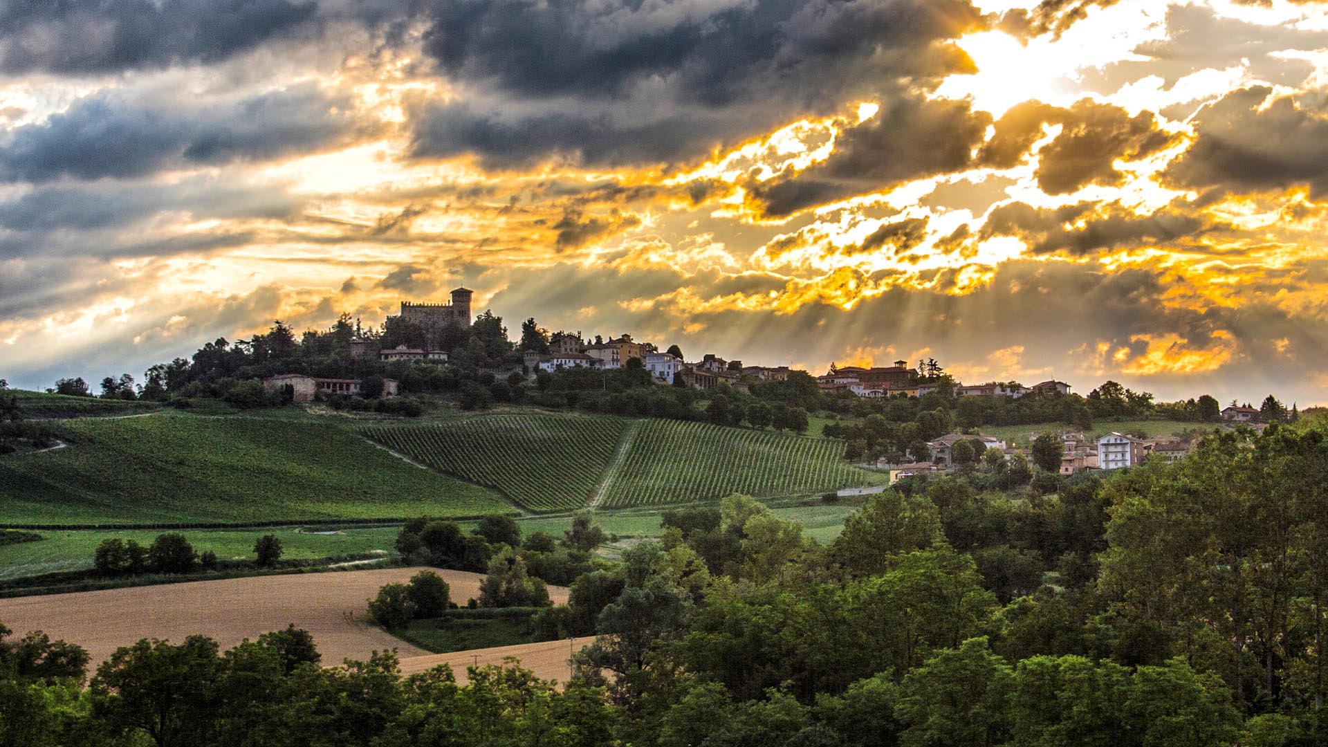 Vista sul Monferrato