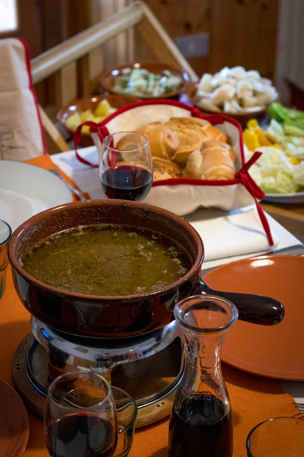 Bagna cauda e verdure