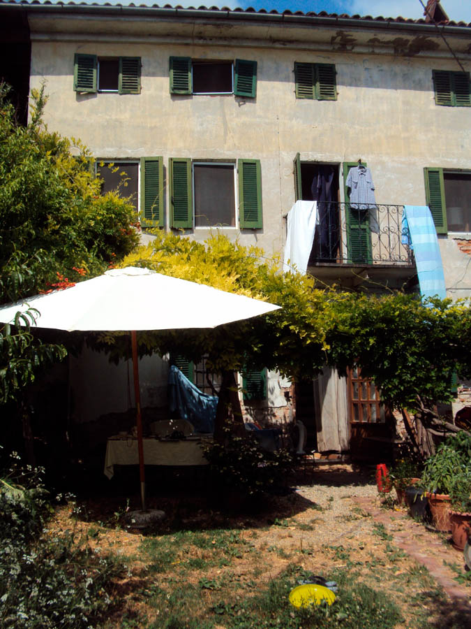 La casa di Charles Balfour nella frazione Annibalini. Estate 2012