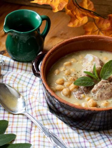 Zuppa di ceci e costine di Francesca Guglielmero